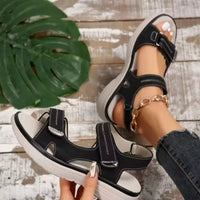 Merya™ - Hochwertige Orthopädische Komfortsandalen - Schwarz