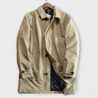 Nina | Stylischer Küstenmantel Herren cozy & trendy - Beige