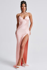 Alexia | Damen Maxikleid – Selbstbewusstes Elegantes Maxi Kleid - Rosa