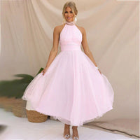 Ella | Damen Magisches Fee Kleid – Märchenhaftes Elfenkleid Fee - Rosa