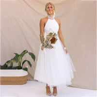 Ella | Damen Magisches Fee Kleid – Märchenhaftes Elfenkleid Fee - White