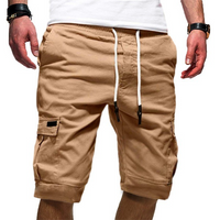 Jasper | Herren Cargo-Shorts mit Tunnelzug - Beige