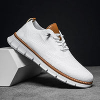 Jomel | Herren leichte Mesh Sneaker atmungsaktiv - Weiß