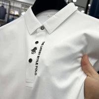 Jonas | Herren Atmungsaktives Komfort-Poloshirt - Weiß