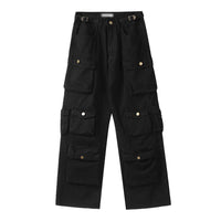 Adrian | Bequeme Cargo-Hose Herren mit Taschen - Schwarz