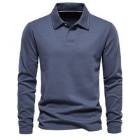 Julian | Herren Zeitloser Strickpullover - Blau