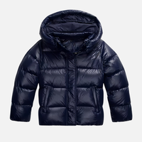 Laura | Damen Wärmende Gesteppte Daunenjacke - Marineblau