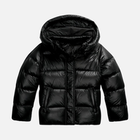 Laura | Damen Wärmende Gesteppte Daunenjacke - Schwarz