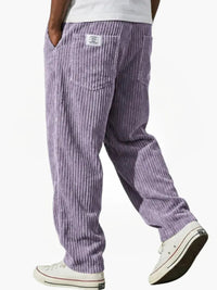 Laurent | Herren weiche Cordhose - Lila