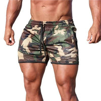 Leander | Herren Badehose Schnelltrocknend Shorts - Tarnung