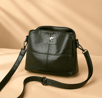Marieke | Damen Geräumige Elegante Ledertasche - Grün
