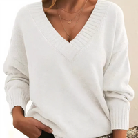 Lina | Weicher Kaschmir Pullover - Weiß