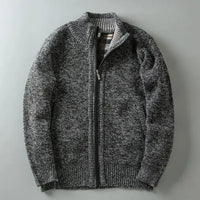 Noah | Cumberland Jacke mit weichem Fleecefutter Herren - Dunkelgrau