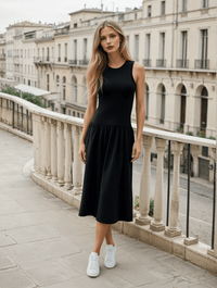 Mango | Damen Sommerkleid Elegant Zeitlos Sommer - Schwarz