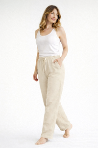 Marlene | Bequeme Lässige Damenhose - Khaki