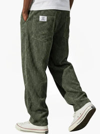 Marlo | Herren Stilvolle Bequeme Cordhose - Grün