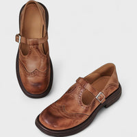 Elisa | Damen Elegante Bequeme Slip-Ons – Elegante Komfort Slip-On Schuhe - Braun