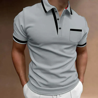 Mats | Herren Poloshirt Für Freizeit - Grau