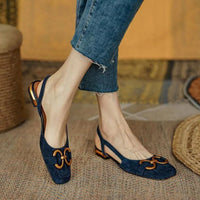 Emily | Damen Orthopädische Slip-On Loafer - Blau
