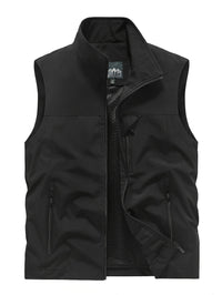 Maximilian | Herren Leichte Outdoor Weste - Schwarz