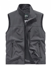 Maximilian | Herren Leichte Outdoor Weste - Grau