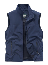 Maximilian | Herren Leichte Outdoor Weste - Blau