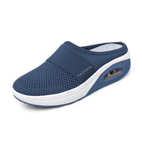 Meike | Damen Slip-On Sneaker mit Luftkissensohle - Blau