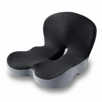 Sitzkissen Memory Foam Haltung Büro Stuhl Auto Sitz - Dunkelgrau