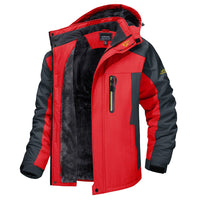 WINDBREAKER UND WASSERDICHT JACKE - OUTDOOR - Rot