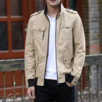 Alexander | Herrenjacke mit Taschen - Khaki