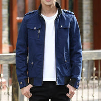 Alexander | Herrenjacke mit Taschen - Blau