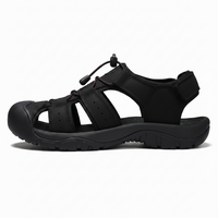 Herren Sandalen Terrain Griff Outdoor Freizeit Sommer Schuhe - Schwarz