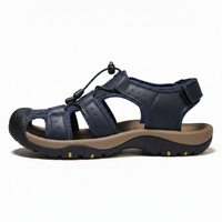 Herren Sandalen Terrain Griff Outdoor Freizeit Sommer Schuhe - Marineblau