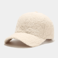 Teddy Baseballcap - Creme