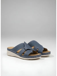 Mila | Elegante Sandalen Damen Trend - Blau