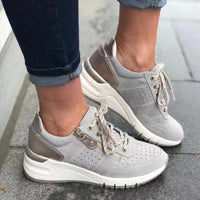 Mia | Damen Orthopädische Plateauschuhe - Grau