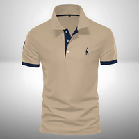 Oskar | Herren Poloshirt Klassisch - Khaki
