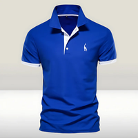 Oskar | Herren Poloshirt Klassisch - Blau