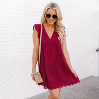 ELLIS | Sommerkleid 2 in 1 - Rot