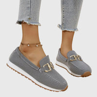 Paula | Orthopädische Komfort-Loafer - Grau