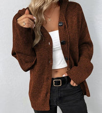 CARA – Luxuriöse Strickjacke für Damen - Braun
