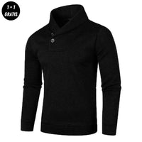 NOLAN™ - Eleganter herbst-pullover für herren - Schwarz