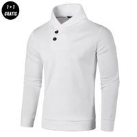 NOLAN™ - Eleganter herbst-pullover für herren - Weiß