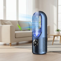 Mobiles Klimagerät Ventilator Ohne Flügel Tragbar Zuhause - Blau