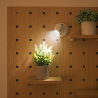 LED Wandleuchte mit Fernbedienung dimmbar - Weiß