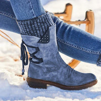 Iris - Bequeme Stiefel - Blau
