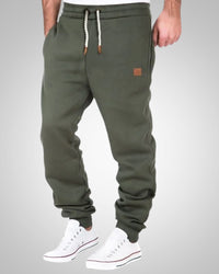 Rainer | Herren Relaxed Fit Kordelzug Jogginghose - Grün