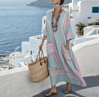 Selma | Elegantes Maxikleid - Rosa