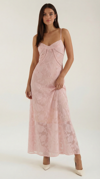 Valentina | Maxikleid - Rosa
