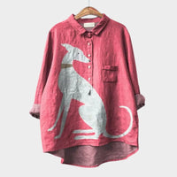 Constance™ - Elegante Sommerbluse - Gedruckt 6